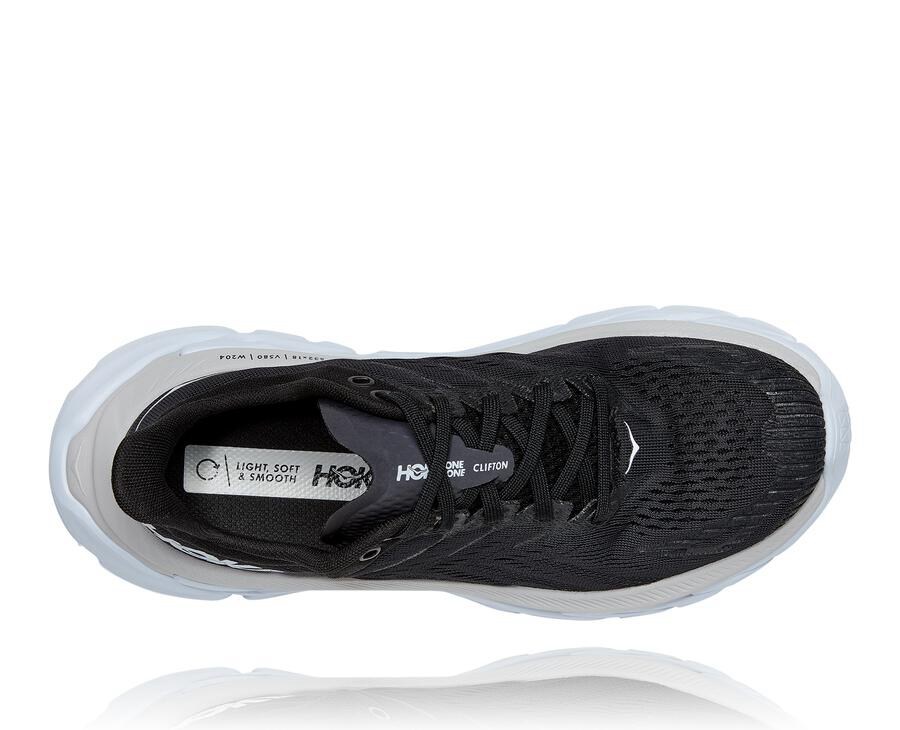 Hoka One One Tenisky Panske Čierne/Biele - Clifton Edge - 56317-GLAO